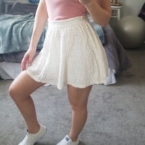 High Waisted Skater Skirt